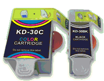 
	Kodak 30XL, 1 x Black and 1 x Colour Compatible Ink Cartridges
